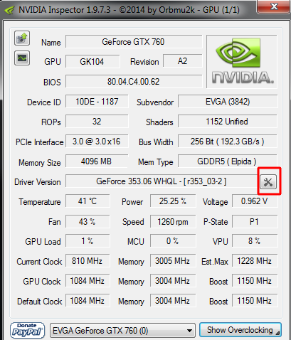 Как понизить частоту видеокарты nvidia inspector