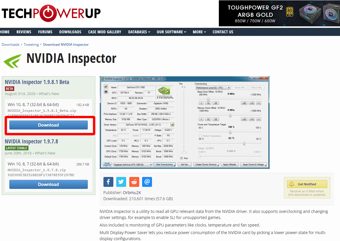 nvidia_inspector download