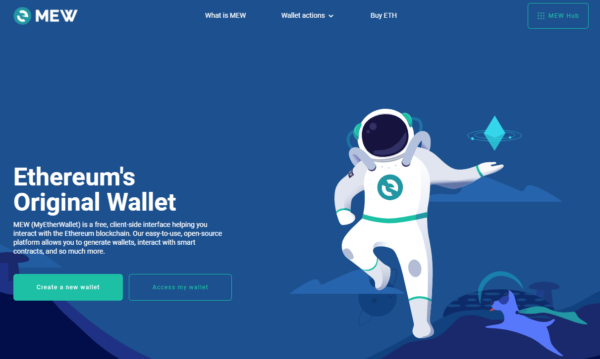 myetherwallet front